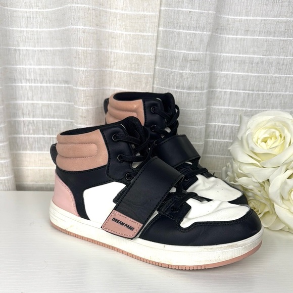 Dream Pairs Other - Dream Pairs Kids High-Top Sneakers - Black and Pink